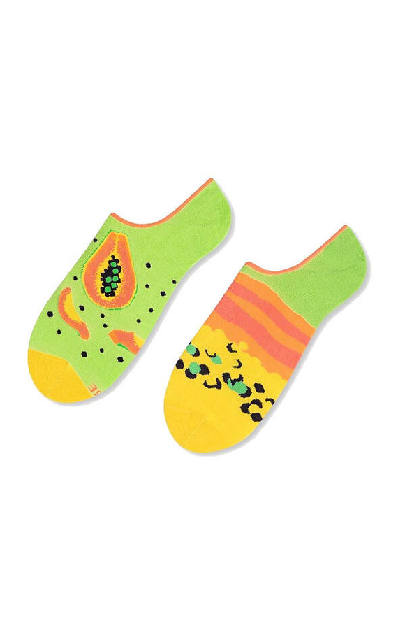 Skarpety męskie Asymetryczne 009 More - 001 limonka