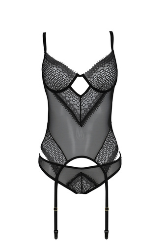 Gorset damski Denerys Corset Casmir czarny