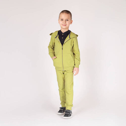 Bluza dresowa 169542 Nicol - limonkowy