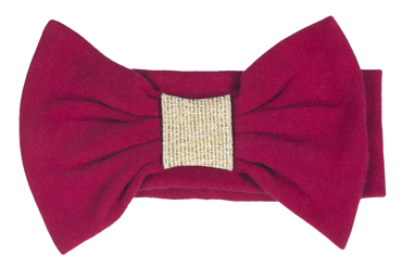 Opaska z dużą kokardą 3316 La Bonita Marija - czerwony