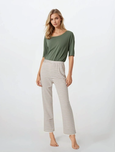 Piżama damska Forest Whispers Momenti Per Me green