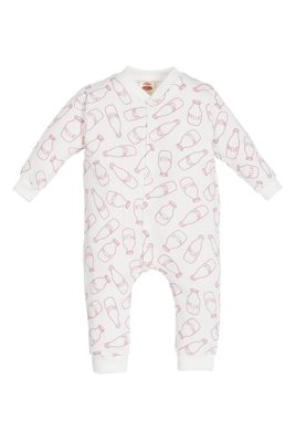 Pajac niemowlęcy bez stópek "MILK GIRL" Makoma