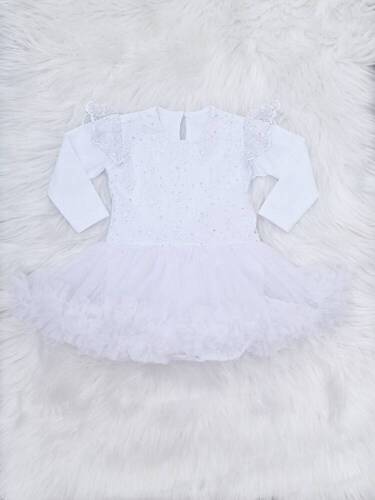 Body-sukienka długi rękaw Aniołek Bambarillo