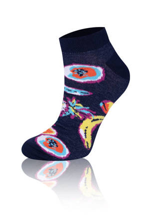Skarpety S139S Owoce Italian Fashion - granatowy