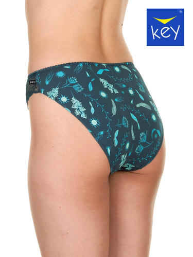 Figi damskie LPC 533  2-pak Key żółty fioletowy