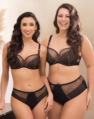 Biustonosz miękki K 879 Gisel Gorsenia czarny