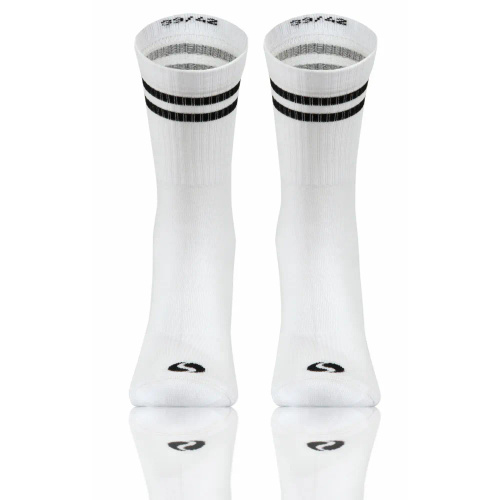 SKB04 Skarpety sportowe długie Sesto Senso biały