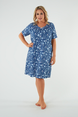 Koszula nocna z krótkim rękawem Agalia Italian Fashion - druk 