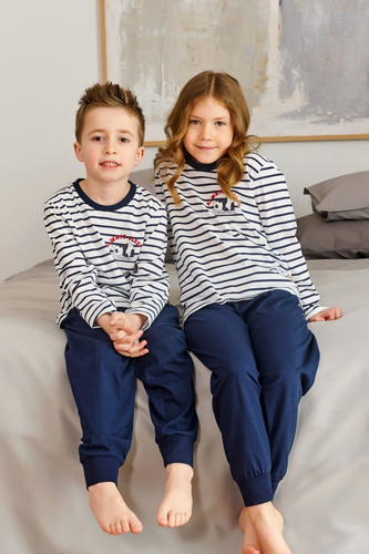 PDU.7116 Piżama dziecięca Unisex Doctor Nap - marine
