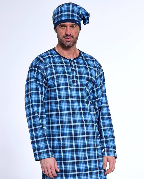 Koszula męska 110/31 Cornette granatowy