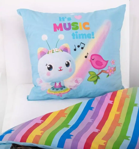 Pościel dziecięca bawełniana Koci domek Gabi Herding