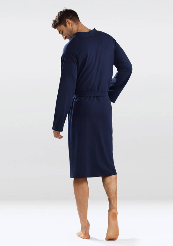 Szlafrok męski Harry Dkaren - granat