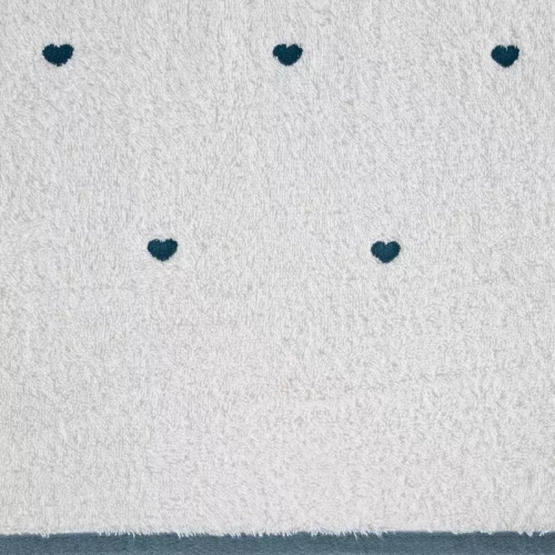 Ręcznik dziecięcy Serca Baby 58 Eurofirany biały/niebieski