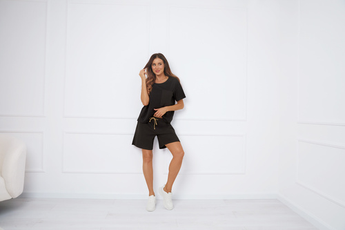 Komplet sportowy Bono Italian Fashion - czarny