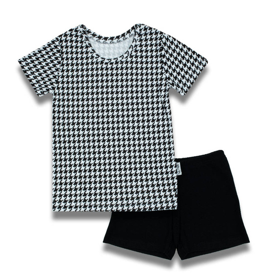 198037 Viki Komplet bluzka kr. rękaw + spodenki Nicol