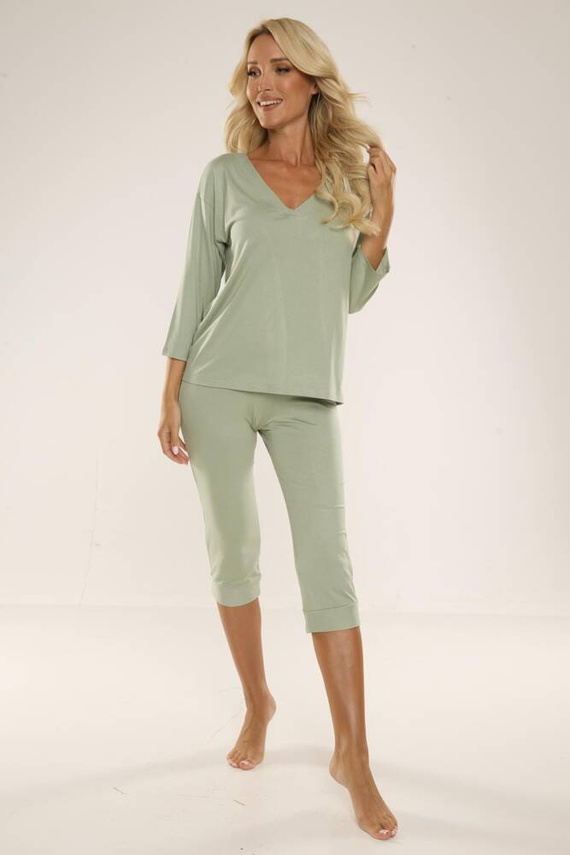 Piżama Damska 725 Freya Forex - groszek