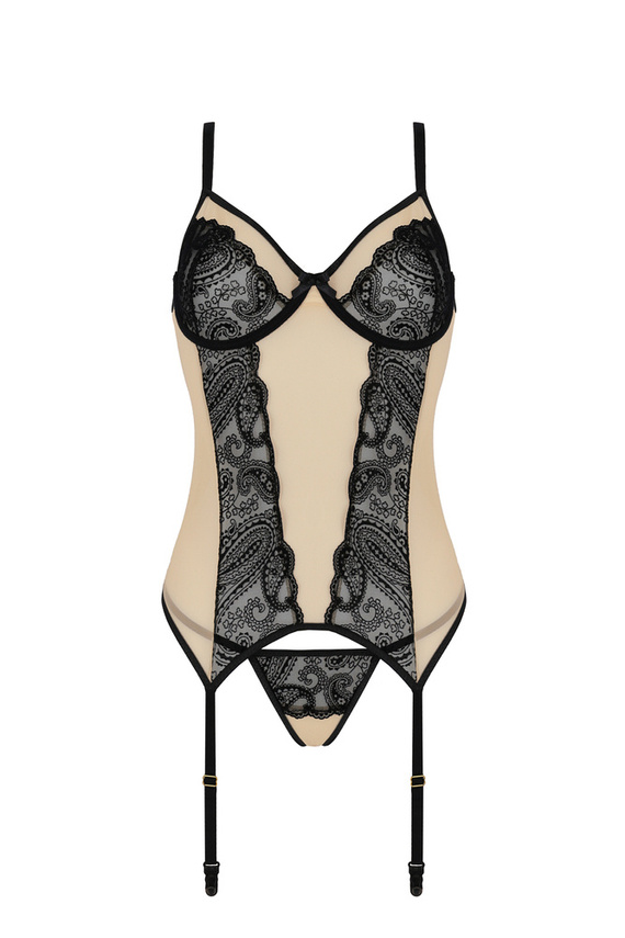 Gorset damski Daisy Corset Casmir beżowy