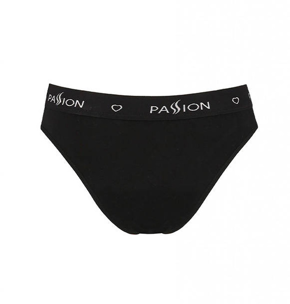 Figi damskie PS004 Passion czarny