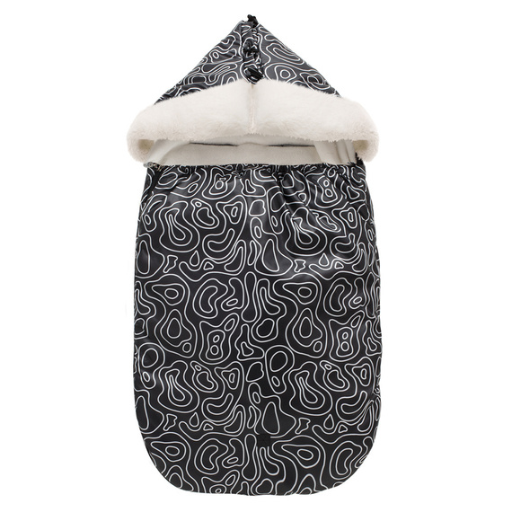 Śpiworek do fotelika Winter Pinokio - czarny 