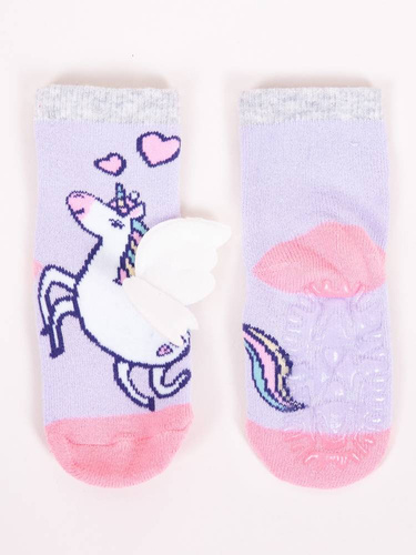 Skarpetki dziewczęce SK-29 GIRL FROTE 3D ABS YO! mix kolor