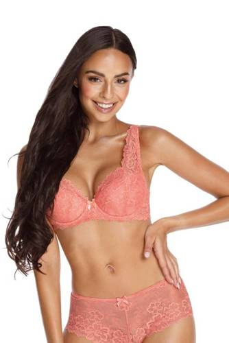 Biustonosz Usztywniany M-053/22 Carmela Mat brzoskwiniowy