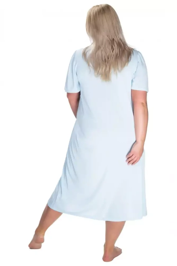 Koszula nocna damska 86584 Diana Summer Mewa niebieski