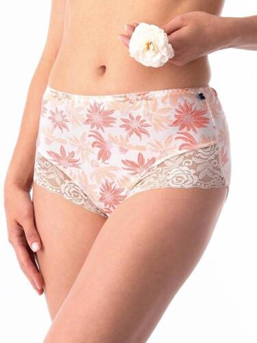 Figi damskie LPF 531  2-pak Key koralowy ecru