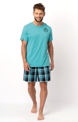 Piżama Męska MNS 630 Key - zielona