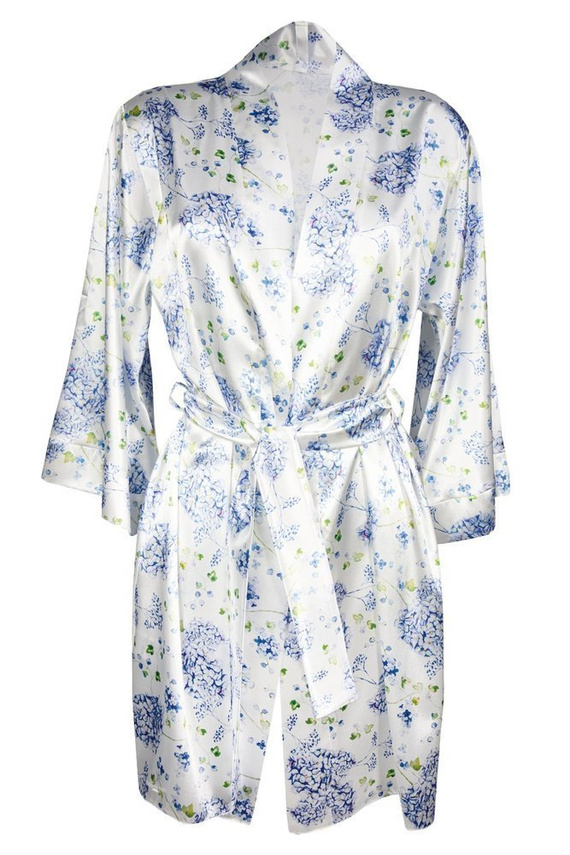 Podomka damska Flowers DKaren - biały 002