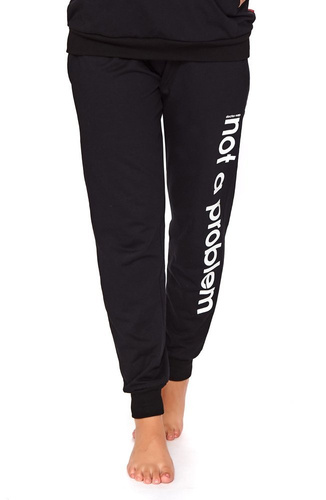 SPO.4133 Spodnie dresowe Doctor Nap - black