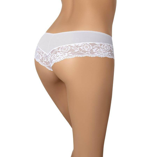 Figi koronkowe brazyliany Viki Teyli - biały