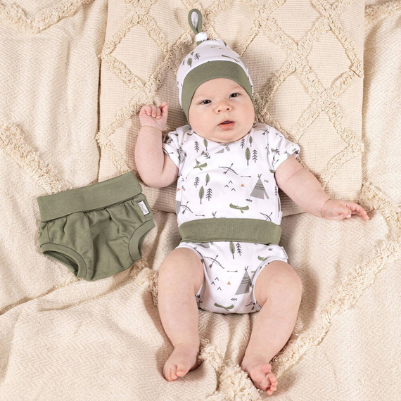 Rozpinane body z krótkim rękawem 206094 Bruno Nicol