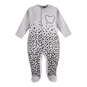 Pajac ze stópkami Magic Eevi - szary