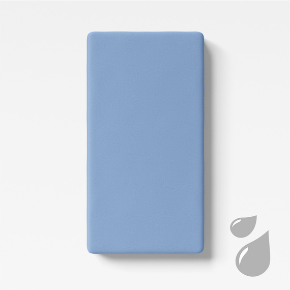 Prześcieradło dziecięce nieprzemakalne Eevi - niebieski