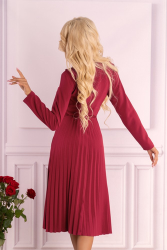 Sukienka damska Hamien 85603 Merribel - wine red 