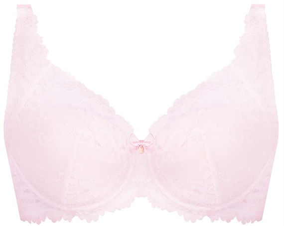 Biustonosz usztywniany full cup Lucy Unikat różowy