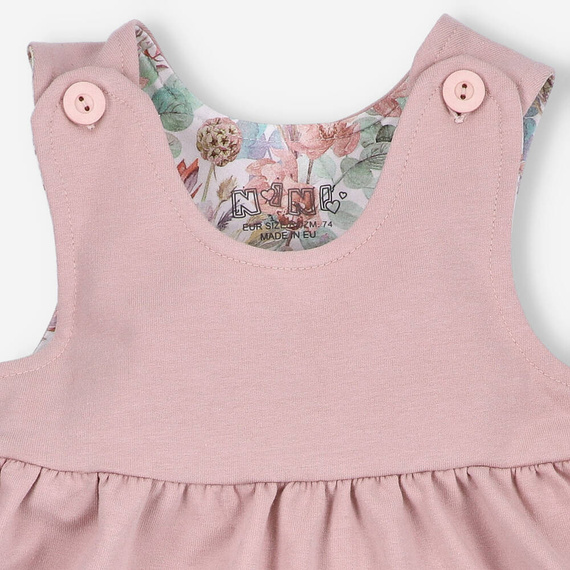 Sukienka z bawełny organicznej Magic Flowers Nini