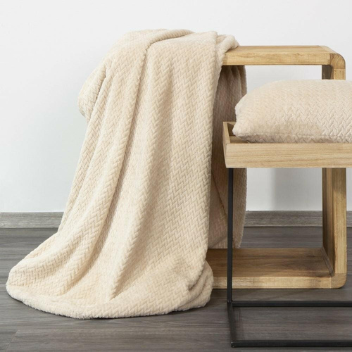 Cindy 3 Koc, narzuta   Designe91 -srebrny