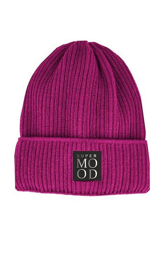 Czapka dziecięca 48-394 AJS amarantowy