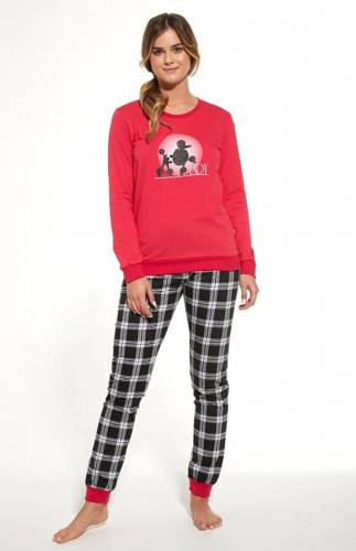 Piżama Damska 567/304 Lady Cornette - różowy