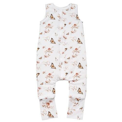 Całoroczny śpiworek do spania z nogawkami Butterflies Yosoy