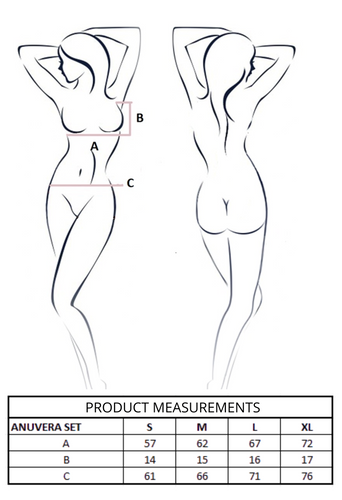 Komplet bielizny Anuvera Black Passion czarny – stylowy i zmysłowy zestaw