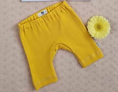 Kolarki prążek 3511/3M Marija  - musztarda