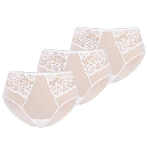 Figi damskie wielopak Vida Teyli - biały