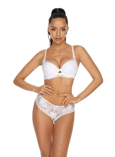 F 3329/5 Angel  Figi damskie Mat biały