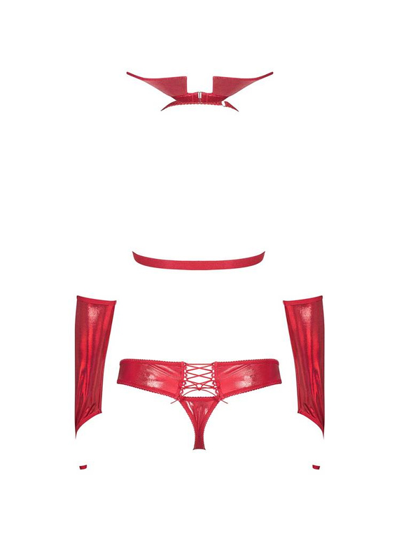 Komplet Vampines Obsessive czerwony