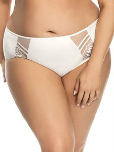 Figi damskie K 497 Paradise GORSENIA  -śmietankowy