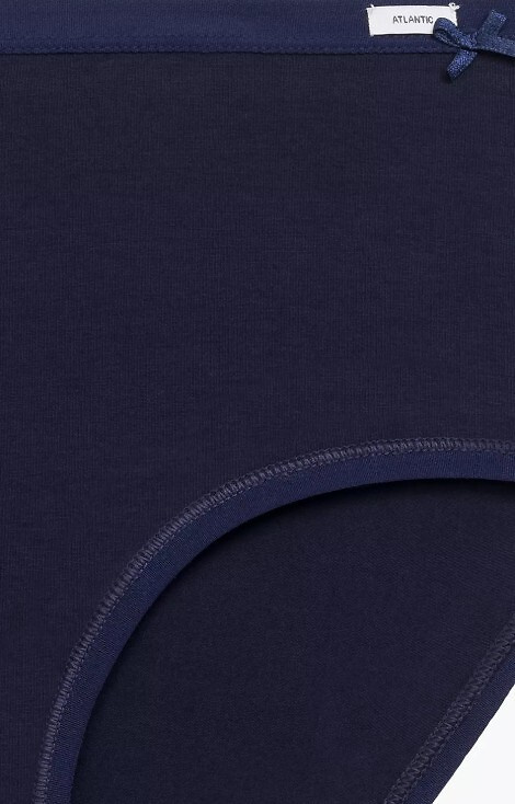 Figi damskie 3CLP-004 Classic Atlantic- ecru-beżowy-granatowy