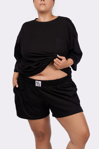 Piżama damska Joy shortsleeve Mona black