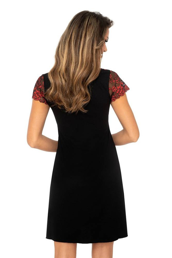 Koszula nocna Mirella Donna - czarny